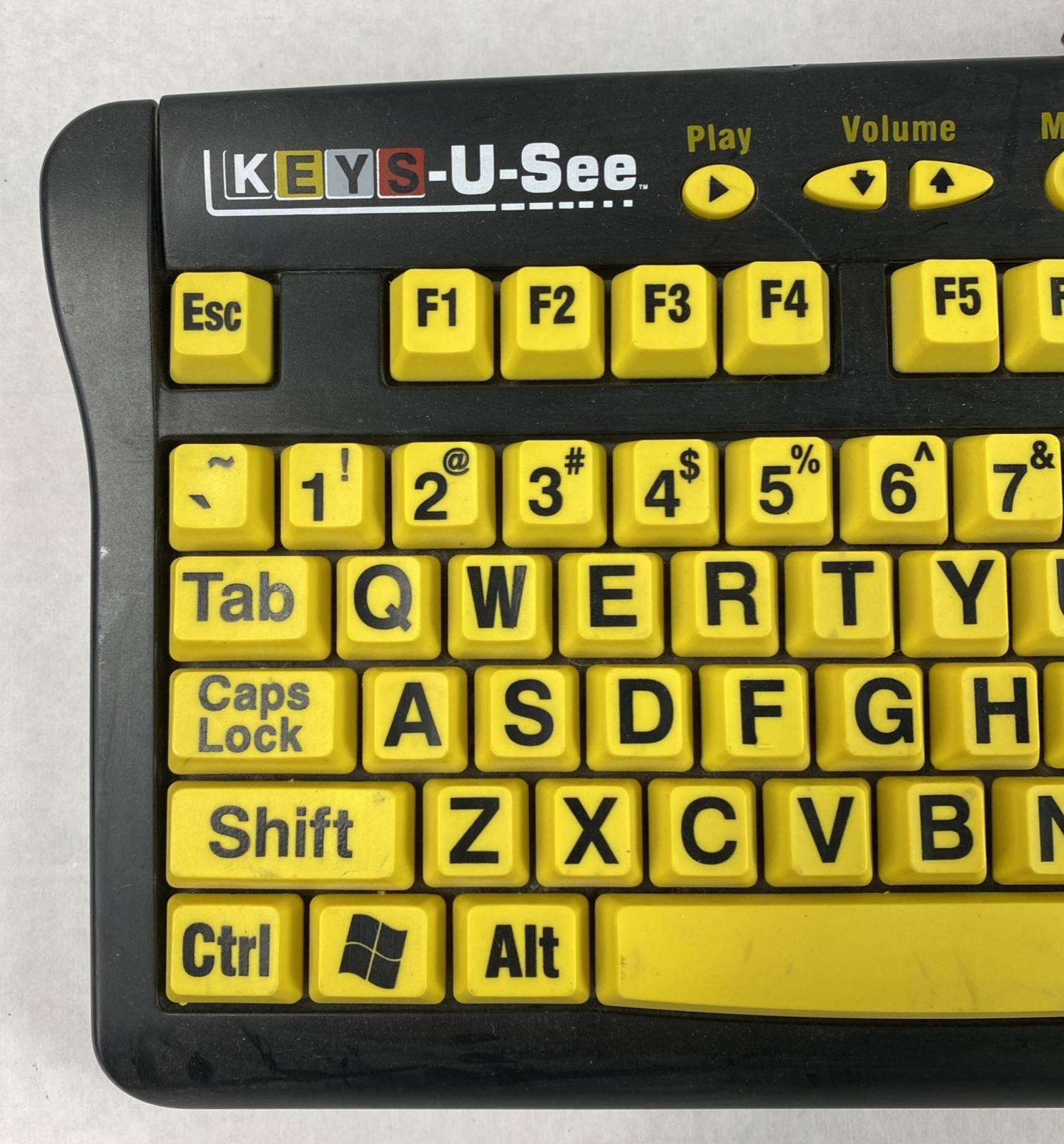 KEYS-U-SEE YKB-LPB-USB Wired USB Keyboard Tested