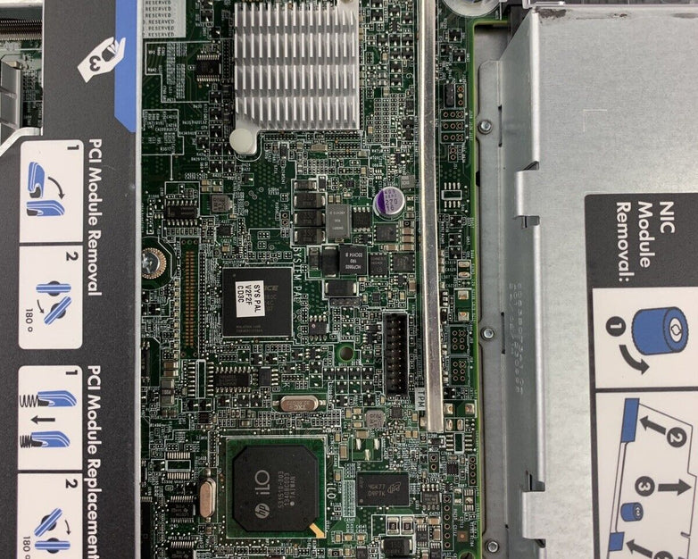 HP ProLiant DL360p Gen8 Quad-Core Xeon E5-2603 V2 1.8 GHz 32 GB RAM No OS No HDD