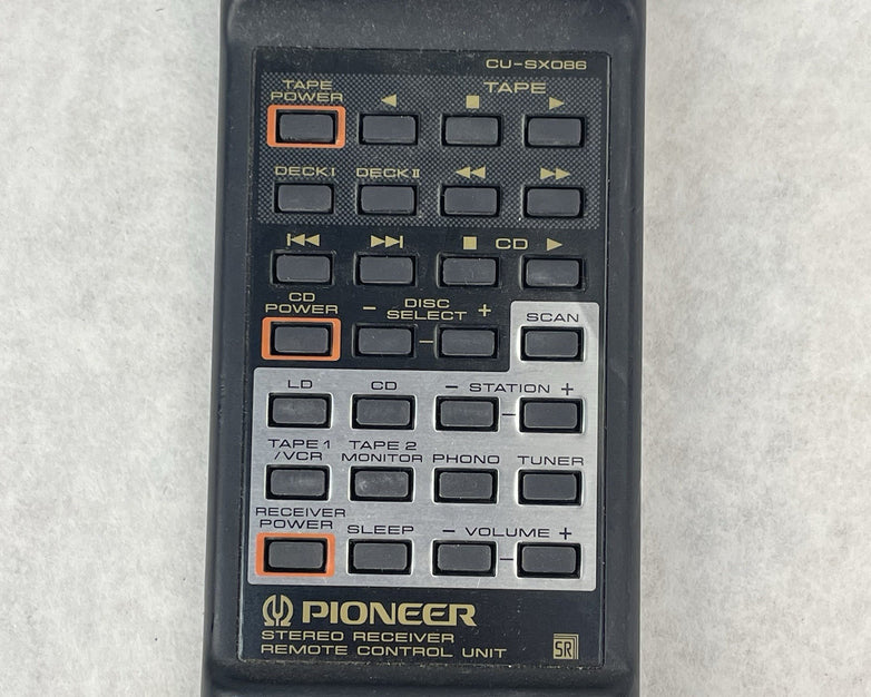 Pioneer CU-SX086 Remote Untested