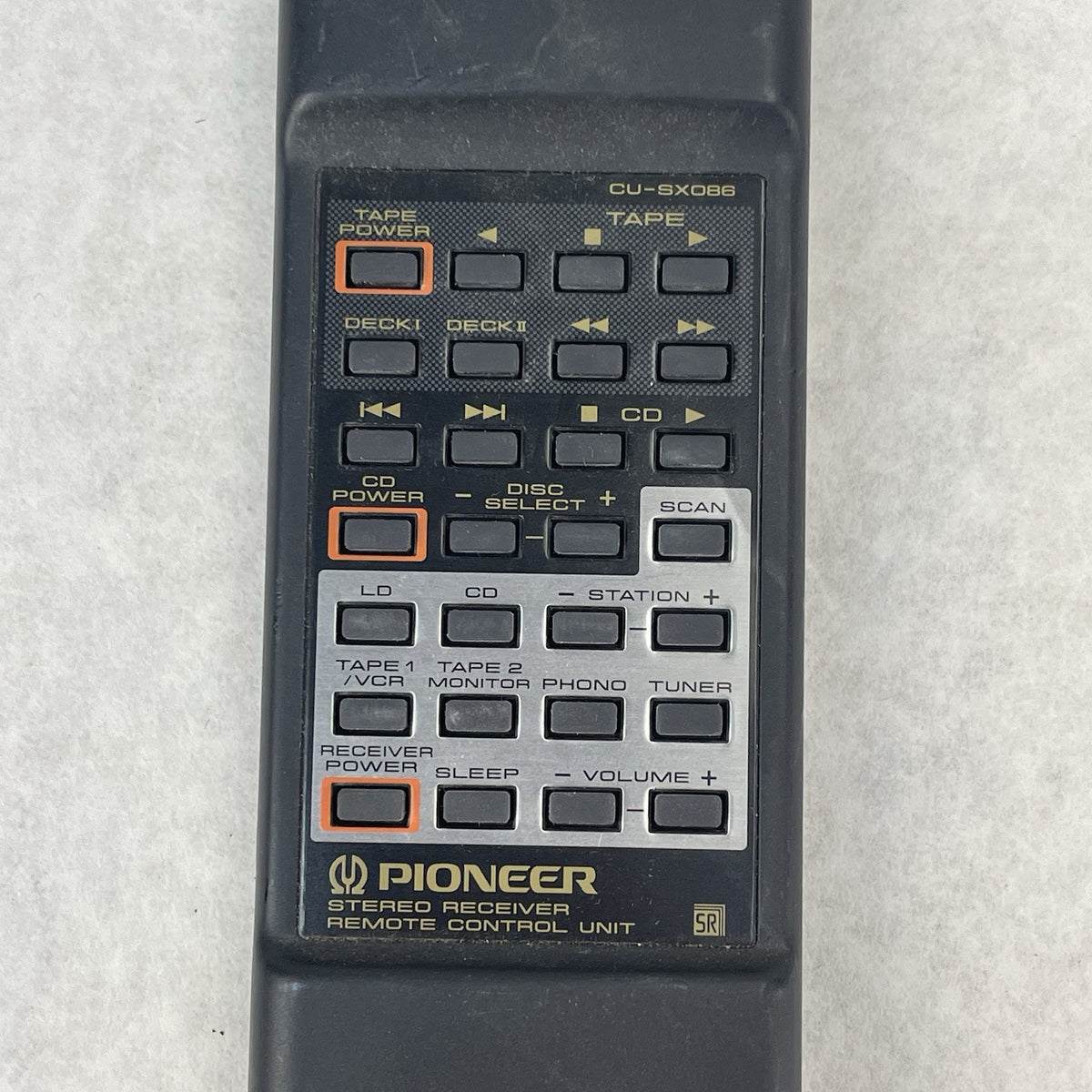 Pioneer CU-SX086 Remote Untested2