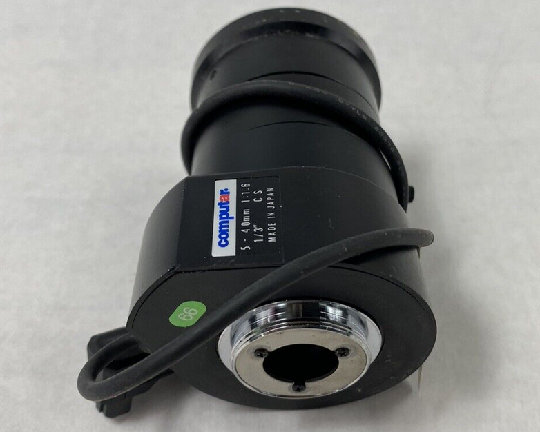 Computar 5-40mm 1:1.6 1/3" CS CCTV Security Camera Lens