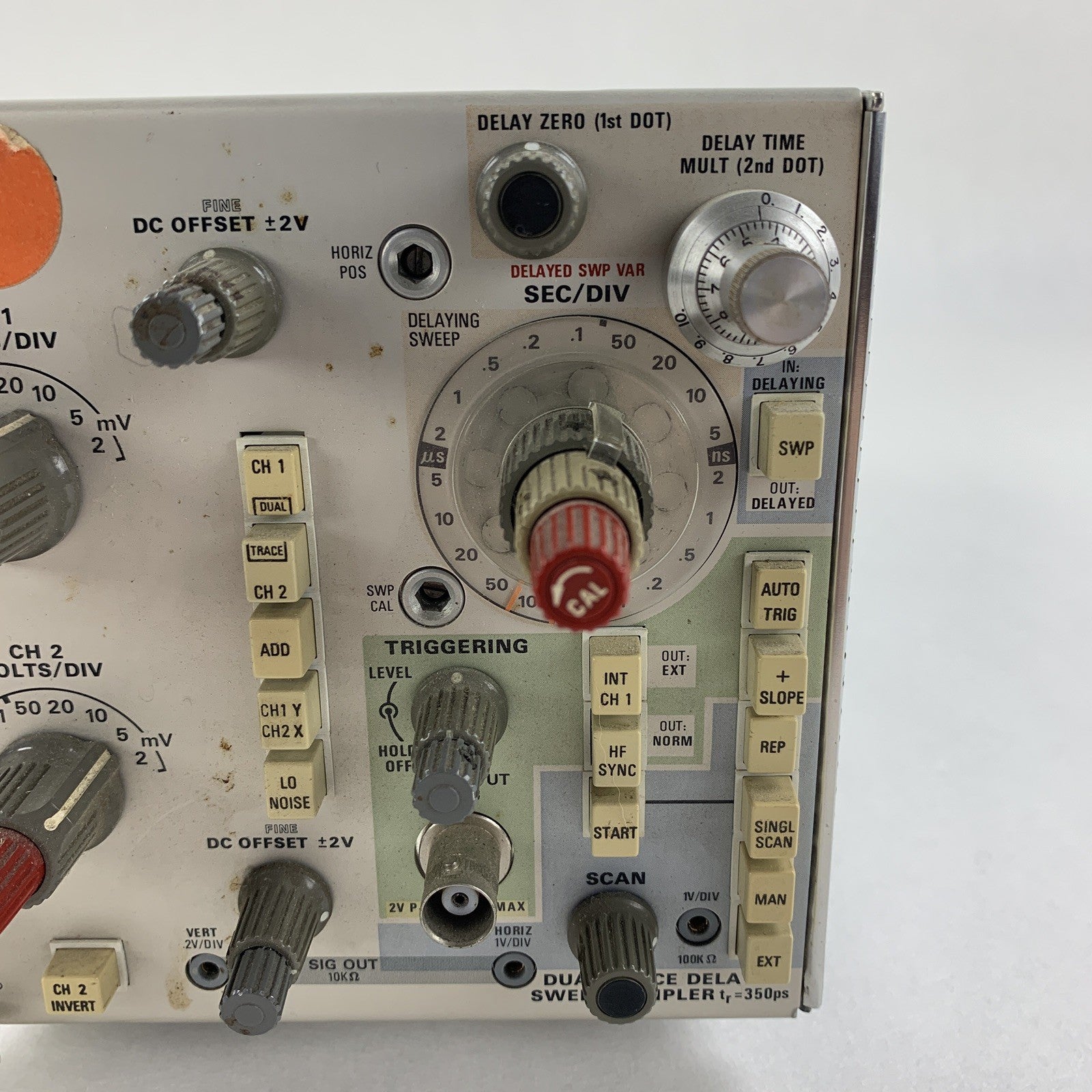 Tektronix 7S14 Dual Trace Delayed Sweep Sampler 7000 Series Oscilloscopes