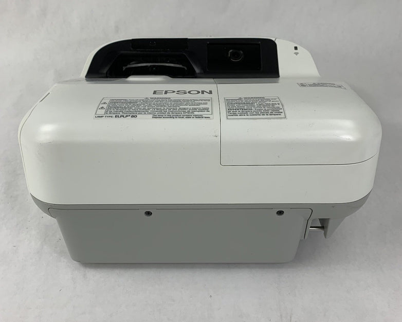 Epson BrightLink 595Wi H599A LCD Lamp Projector 788 Lamp Hours - No Remote