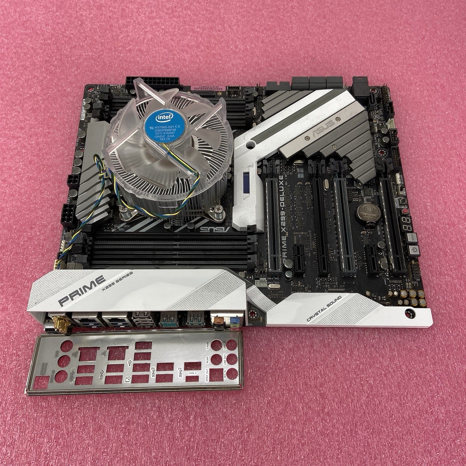 ASUS Prime X299-Deluxe Motherboard No CPU No RAM Power Tested4