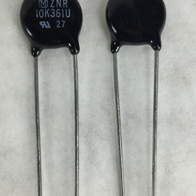 P7082 10K361U, 10MM 360V 2500A ZNR SUR ABSORBER, Lot of 17, NEW
