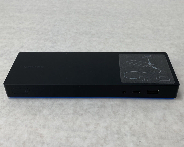 Lot of 3 HP L13898-002 USB-C Dock G4 Blue/Black - Tested