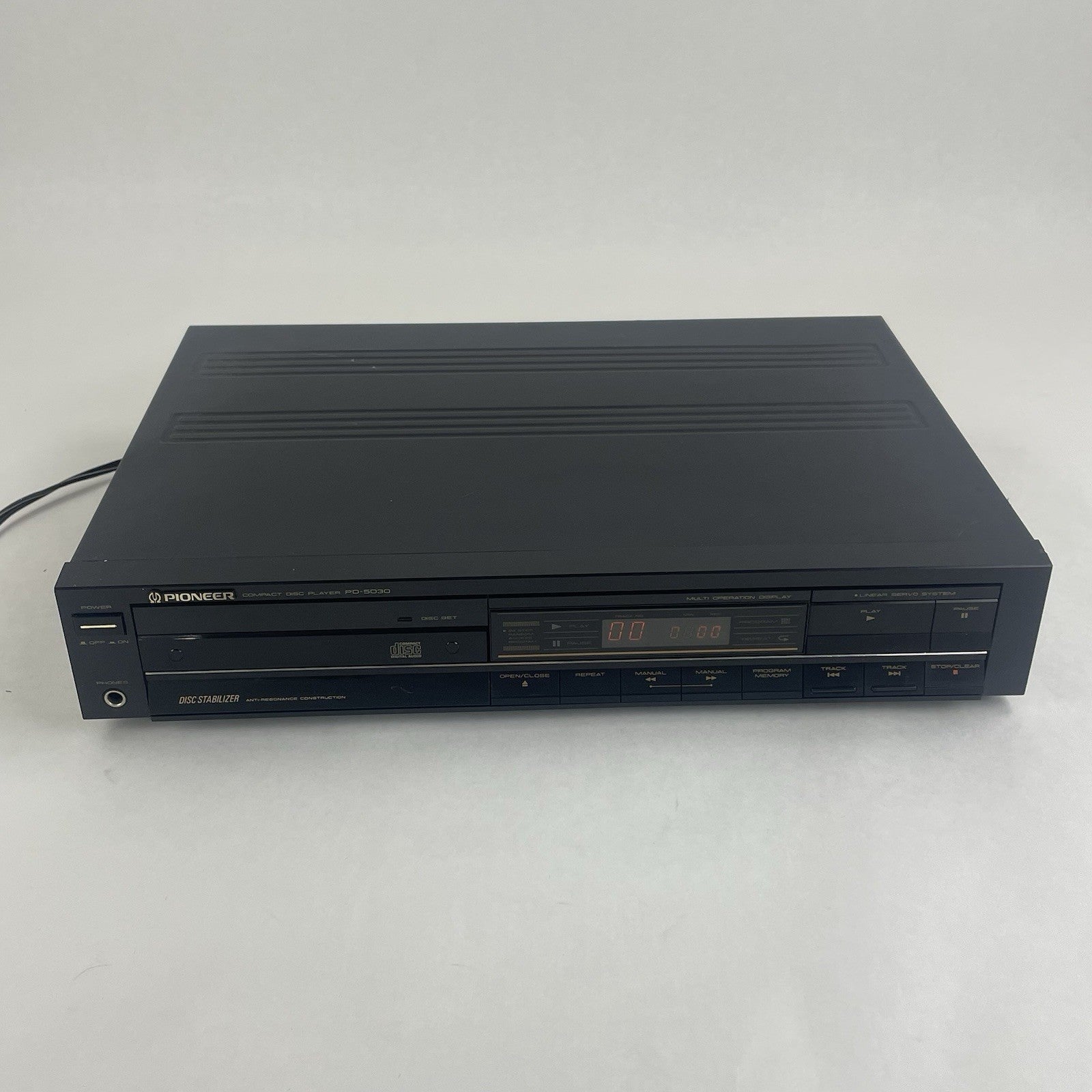 Pioneer PD-5030 Single CD Compact Disc Player 1986 Japan Tested1