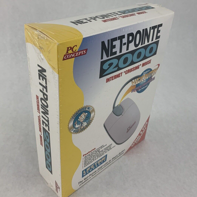 Vintage PC Concepts NET-POINTE Mouse Serial PS/2 Compatible
