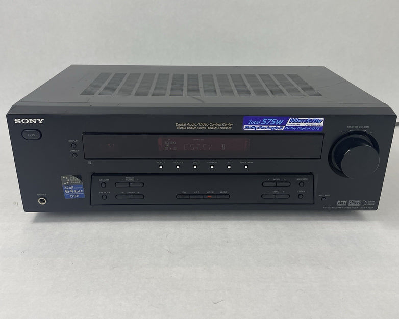 Sony STR-K502P Receiver HiFi Stereo 5.1 Channel Home Theater Audio Tested