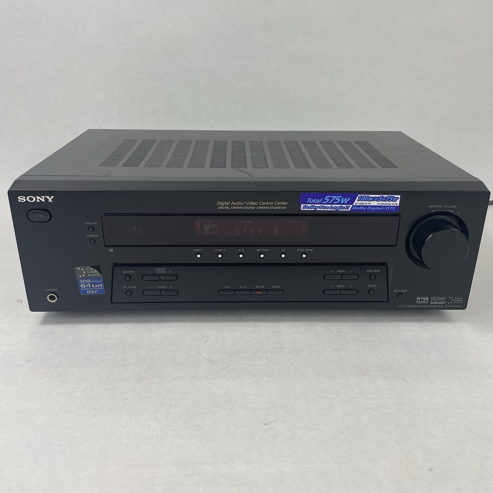 Sony STR-K502P Receiver HiFi Stereo 5.1 Channel Home Theater Audio Tested