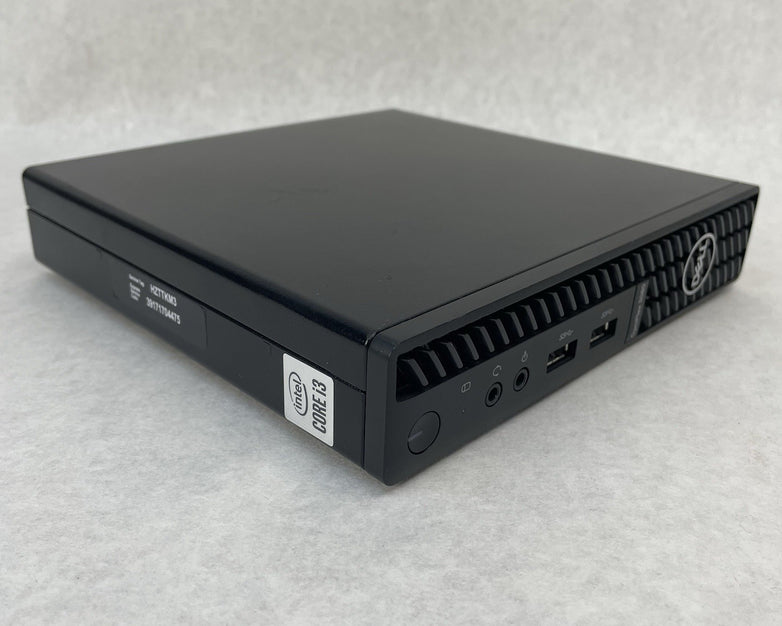 Dell Optiplex 3080 Micro i3-10100T 3.00 GHz 8 GB RAM W/AC No SSD/OS