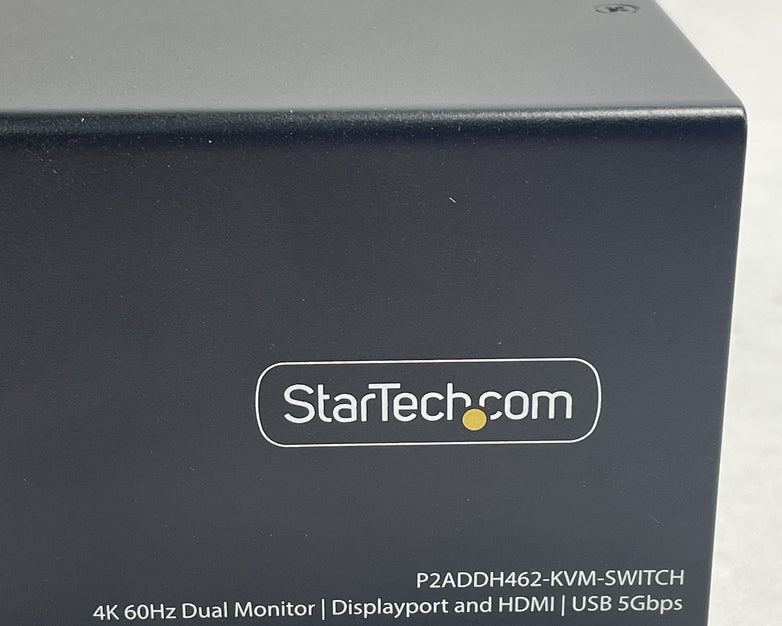 StarTech.com P2DD46A2-KVM-SWITCH 2-Port Dual-Monitor Power Tested