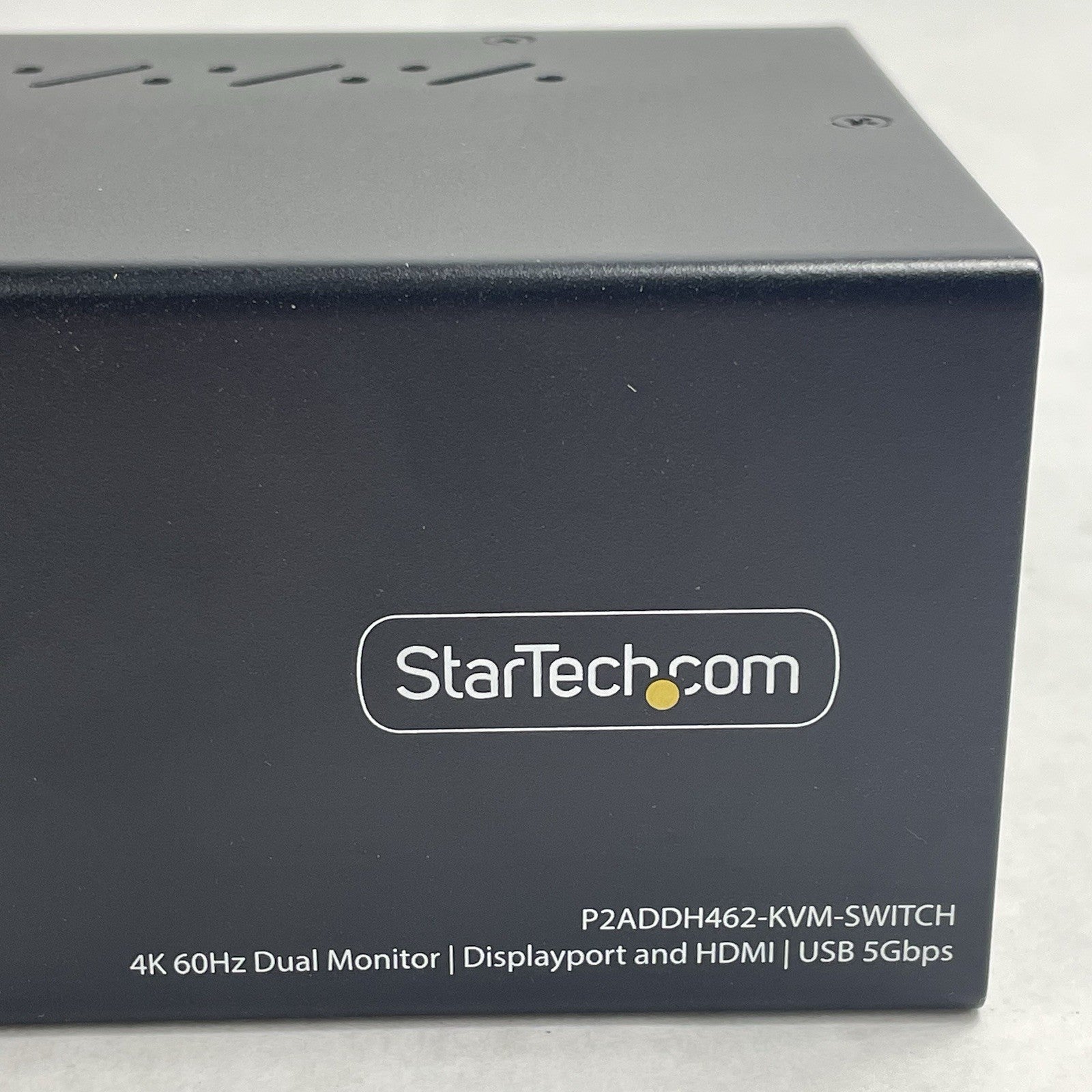StarTech.com P2DD46A2-KVM-SWITCH 2-Port Dual-Monitor Power Tested5