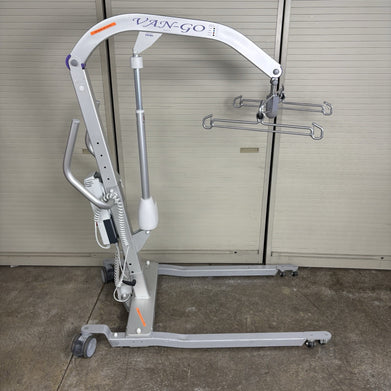 Vancare Inc Van-GO Lift Patient Positioner Powers On Bad Hydraulics w/ Battery