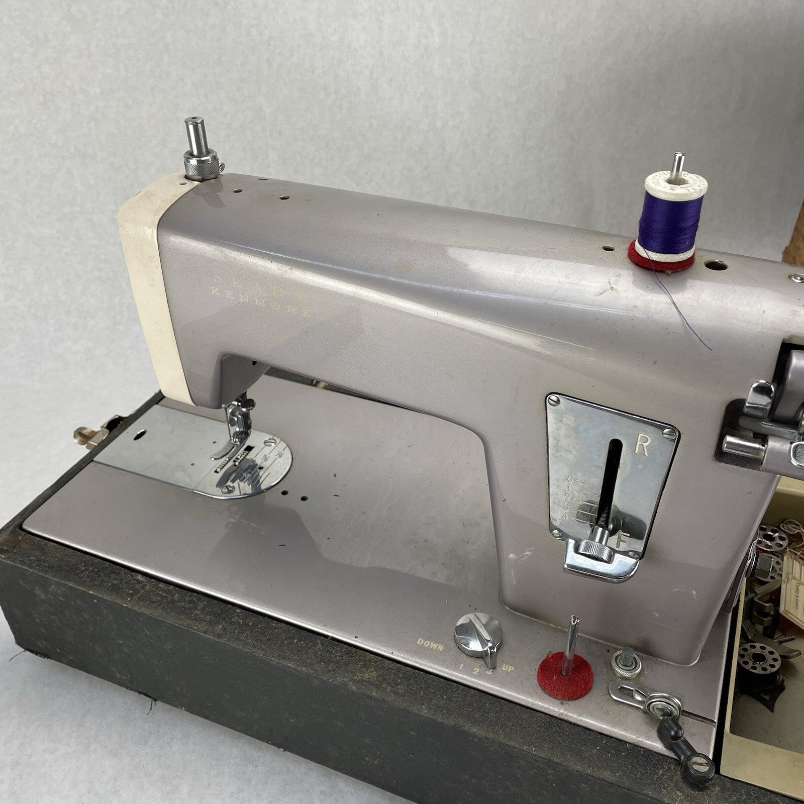 Vintage Sears Kenmore Sewing Machine 148.295 Tested