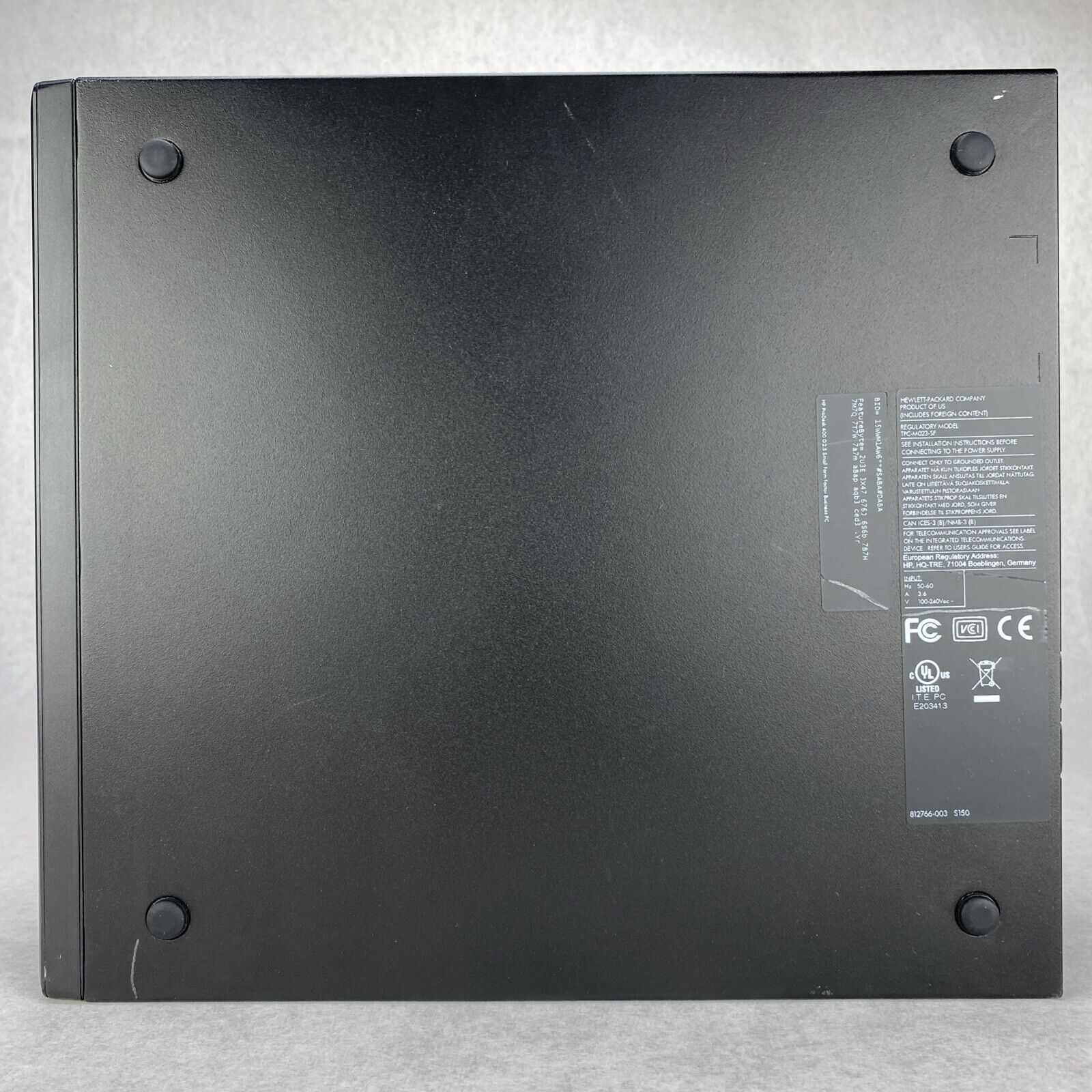HP ProDesk 400 G2.5 SFF Intel Core i5-4590s 3.0GHz 8GB RAM DVDRW No HDD No OS