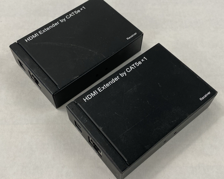 HDMI Extender by CAT5e x 1 Receiver Lot of 2