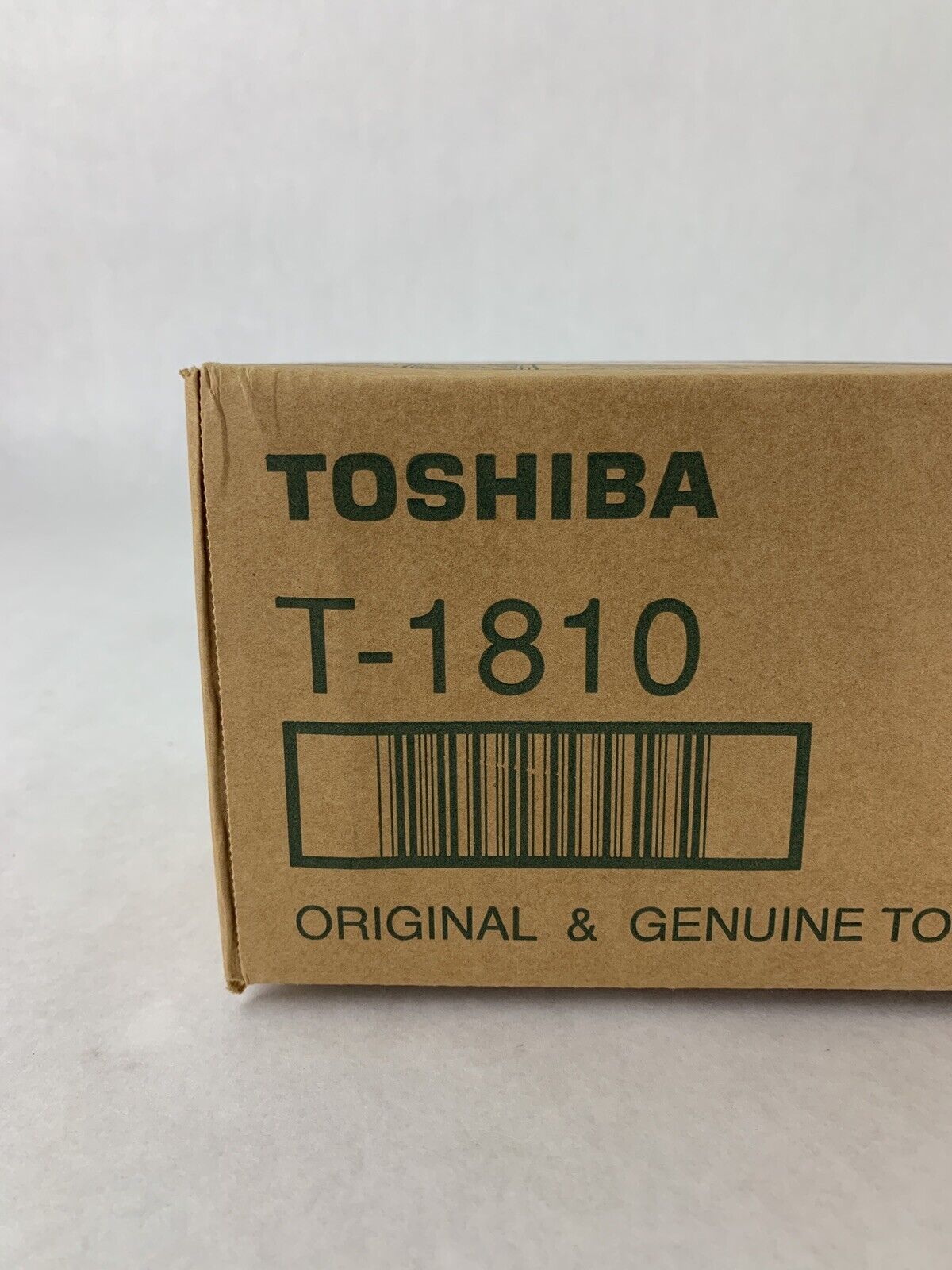 New OEM Sealed Toshiba T-1810 Black Toner Cartridge