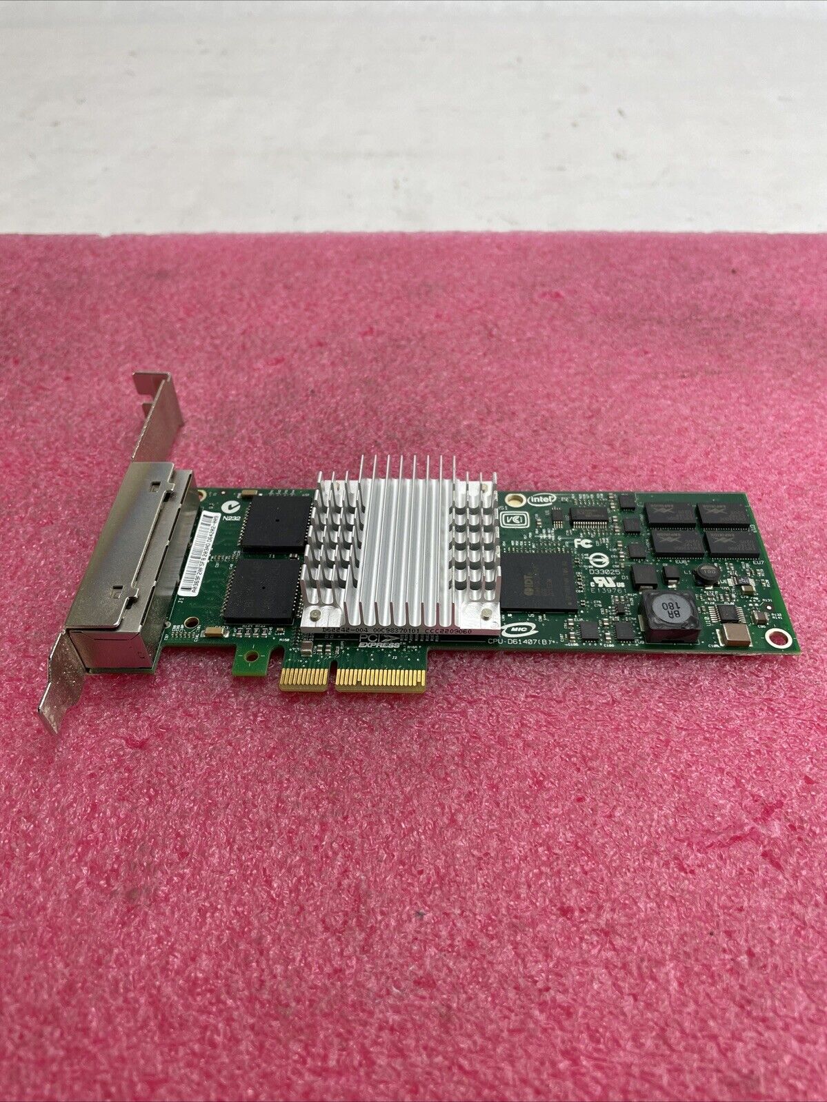 Intel Pro/1000 PT QP LP Svr Adptr