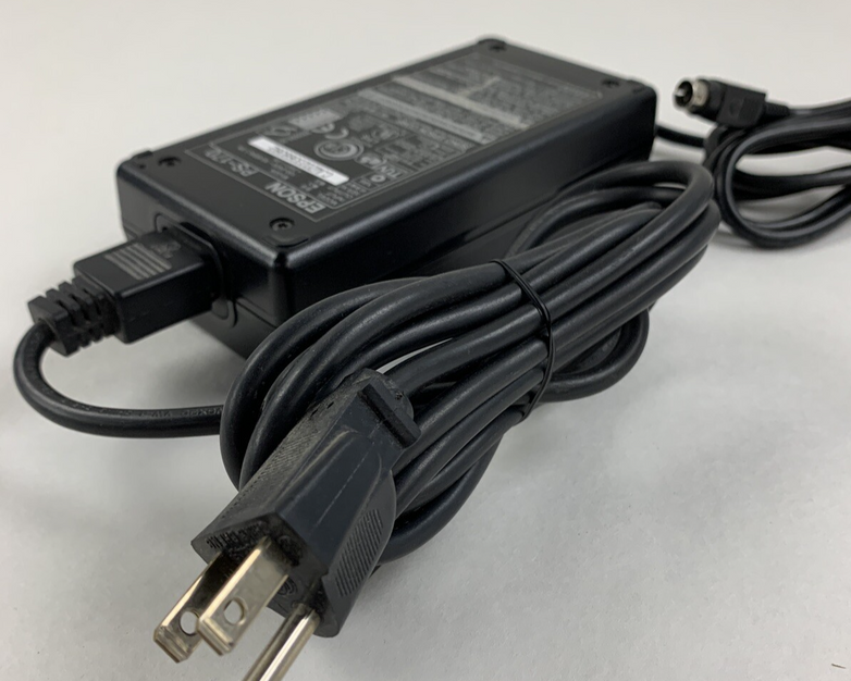 Epson PS-170 M122A OEM 48W AC Adapter 24V 2A with Power Cord Lot of 3