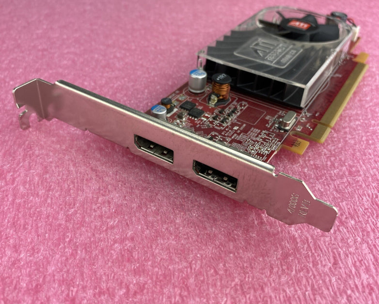 0W459D Dell ATI AMD Radeon HD 3470 2xDP 256MB PCI-e Video Card Lot Of 7
