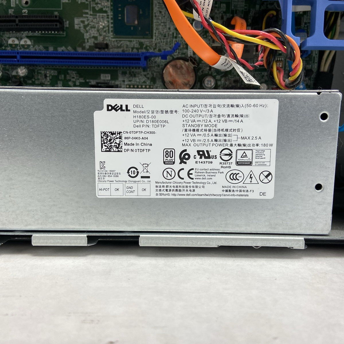 Dell Optiplex 7050 SFF Intel Core i5-6500 3.2GHz 8GB RAM No HDD No OS9