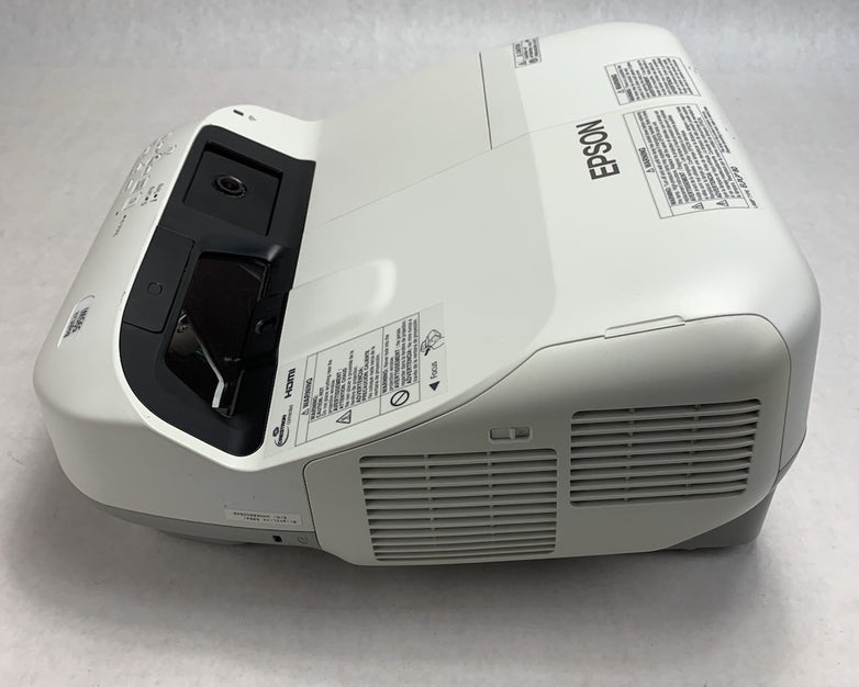 Epson BrightLink 595Wi H599A LCD Lamp Projector 551 Lamp Hours - No Remote