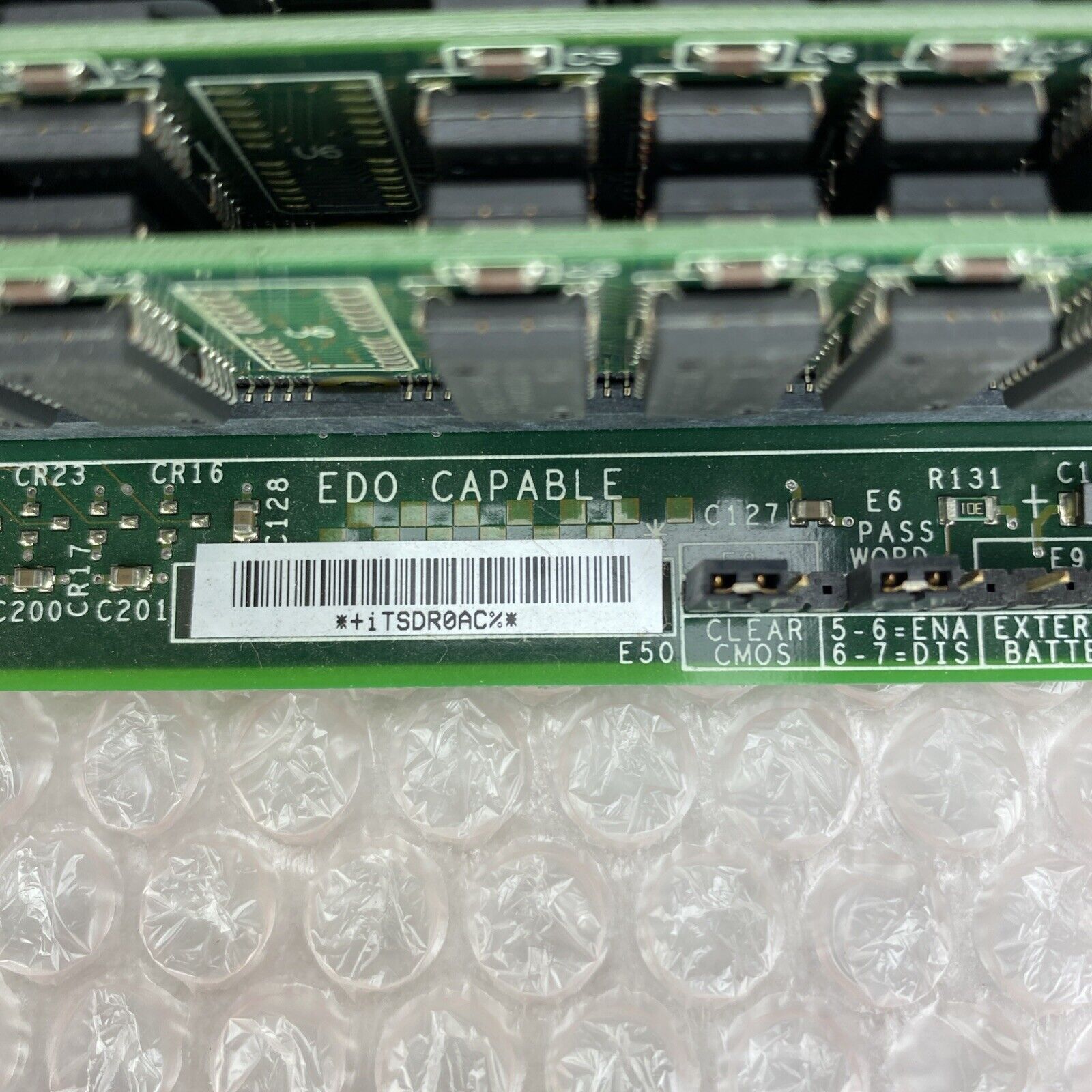 Compaq 005505-101 Motherboard Deskpro Pentium 133MHz 32MB RAM Riser Board