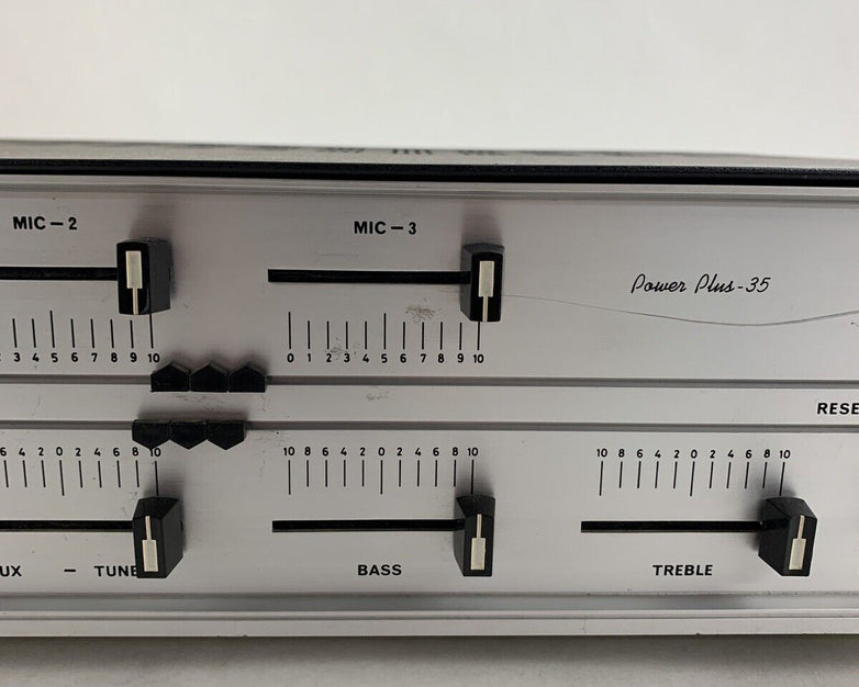 Fanon Power Plus 35 Solid State Amp Channel Mixer No Power For Parts and Repair