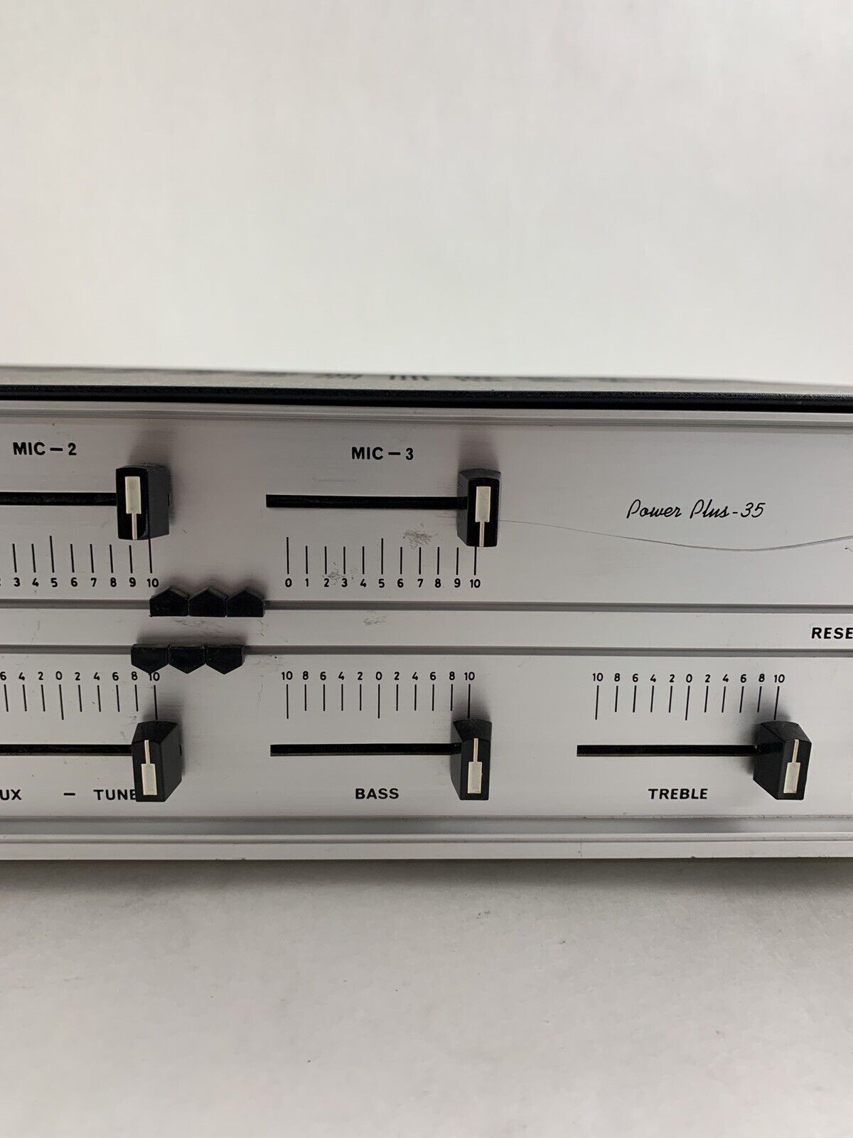 Fanon Power Plus 35 Solid State Amp Channel Mixer No Power For Parts and Repair