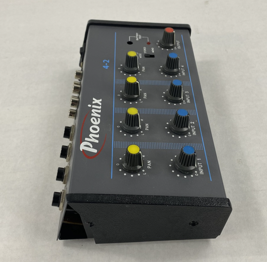 Phoenix 4-2 Compact Audio Mixer - Parts or Repair