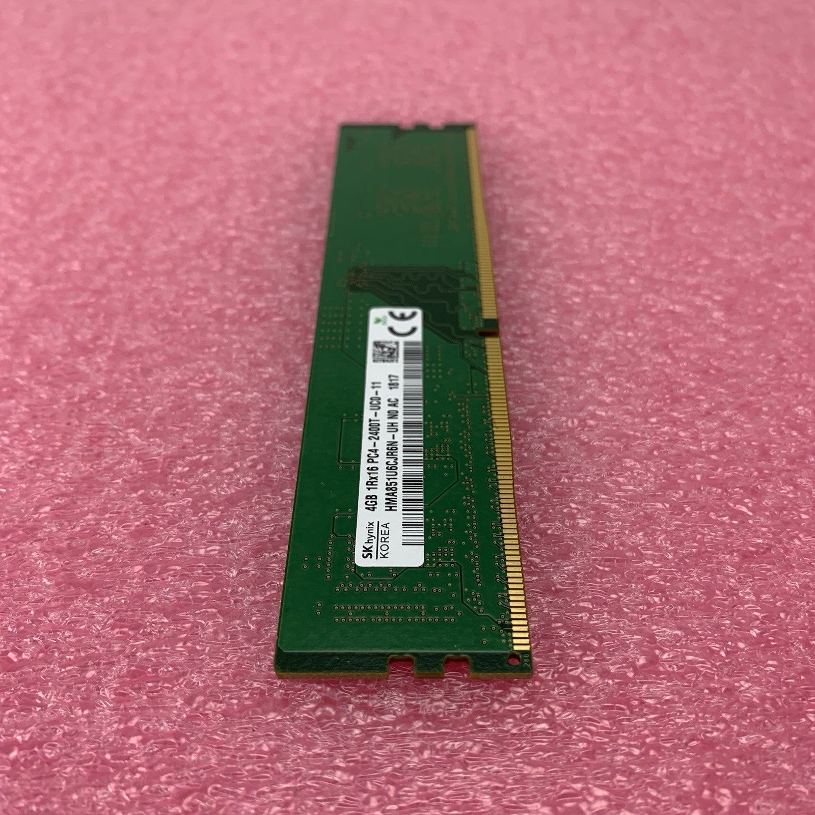 SK Hynix HMA851U6CJR6N-UH PC4-2400T-UC0-11 4GB 1Rx16 Desktop Memory RAM Lot of 24