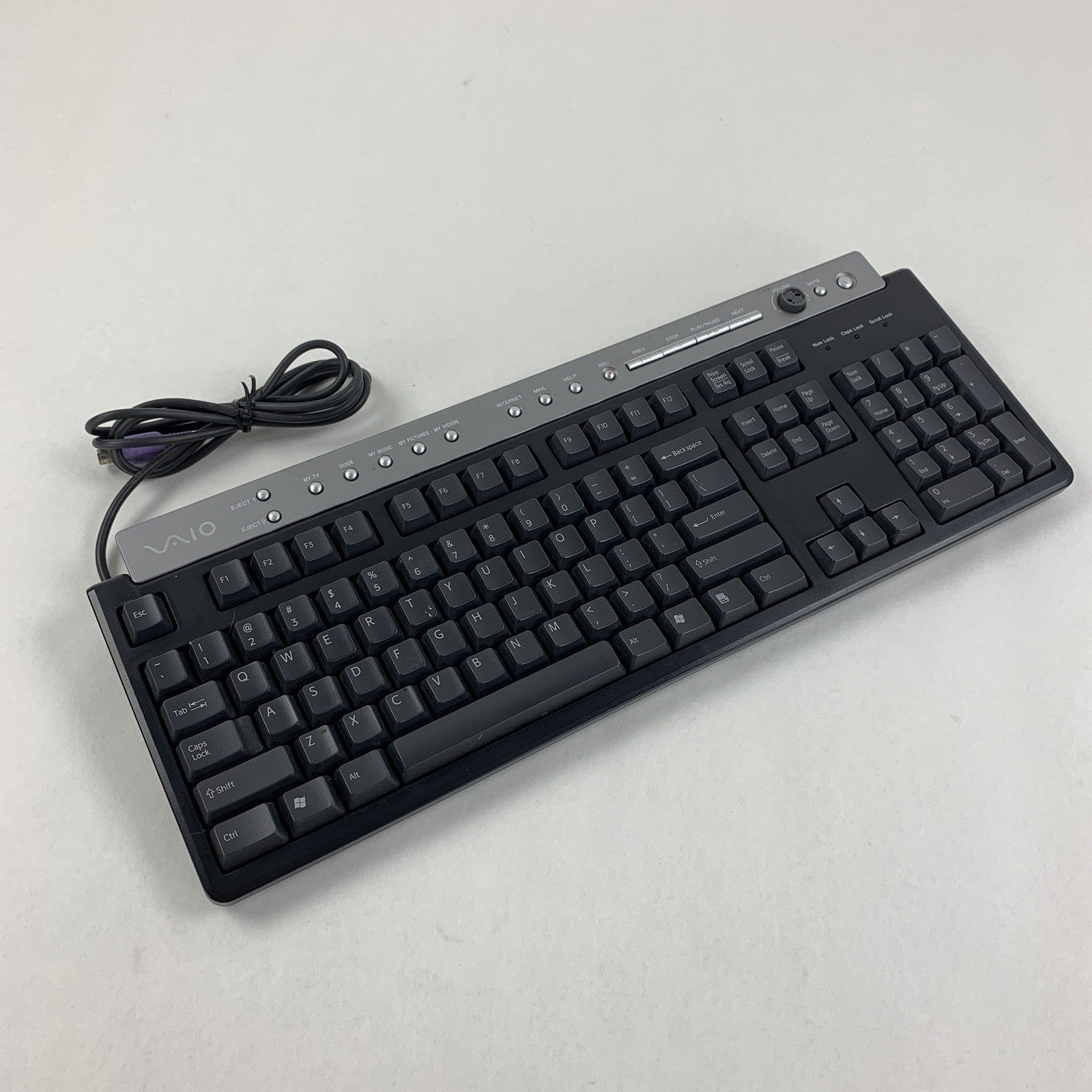 Sony PCVA-KB7P/U VAIO Multimedia Keyboard Tested Vintage