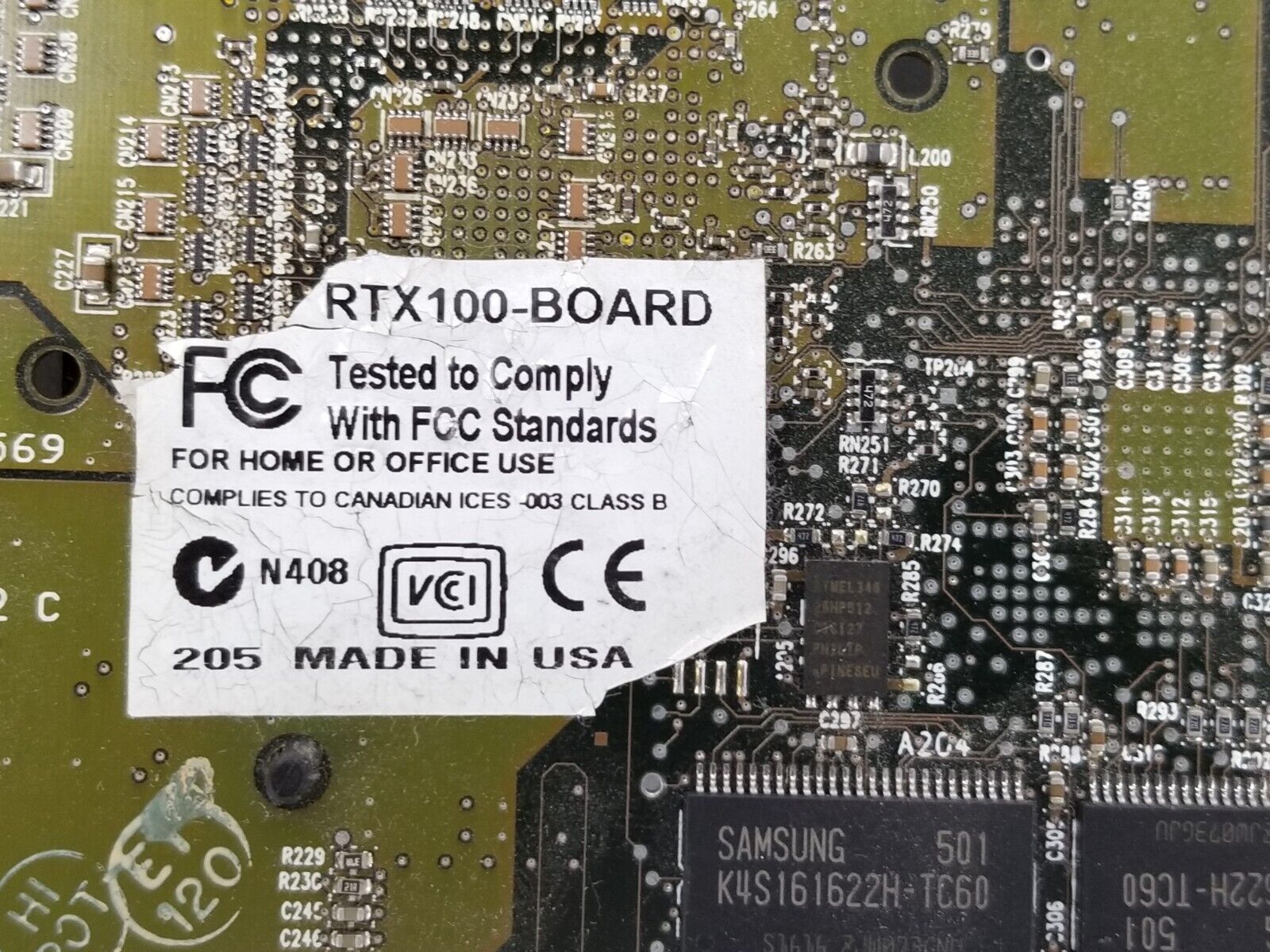 Matrox 7089-02 C RTX100 Board