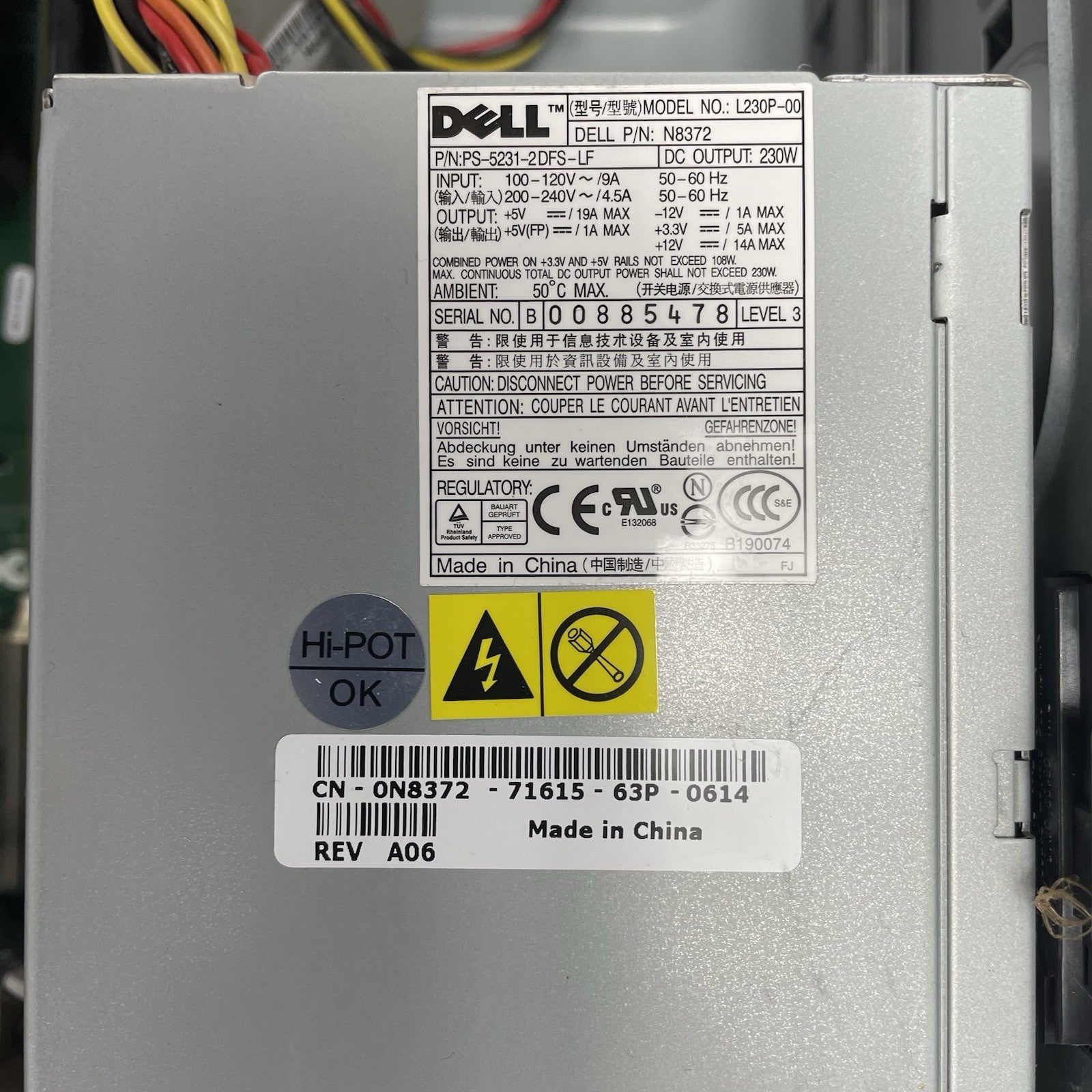 Dell OptiPlex GX520 MT Pentium 4 3.20 GHz 2 GB Ram No HDD No OS