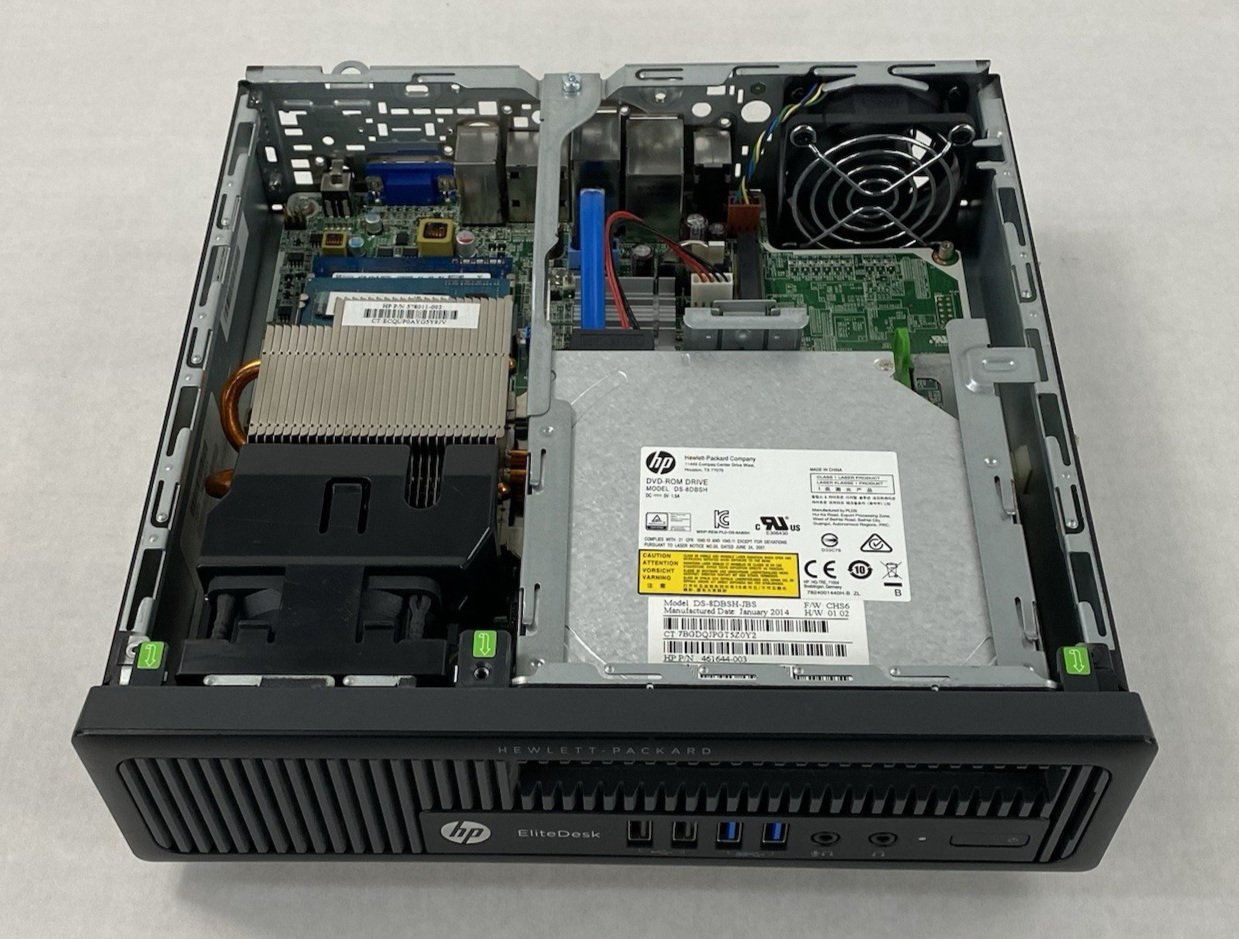 HP EliteDesk 800 G1 USFF Intel Core i3-4130 3.40GHz 8GB RAM No HDD No OS