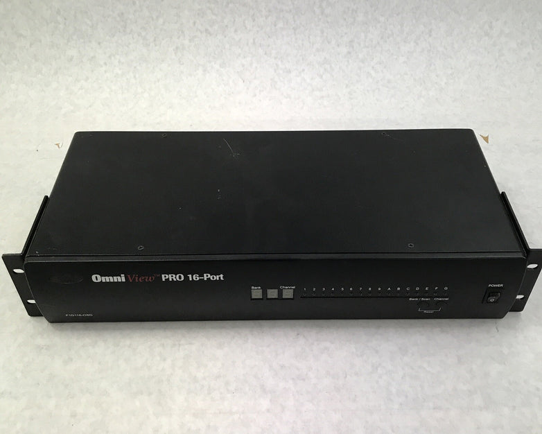 Belkin F1D116-OSD Omni View Pro 16-Port KVM Switch Box
