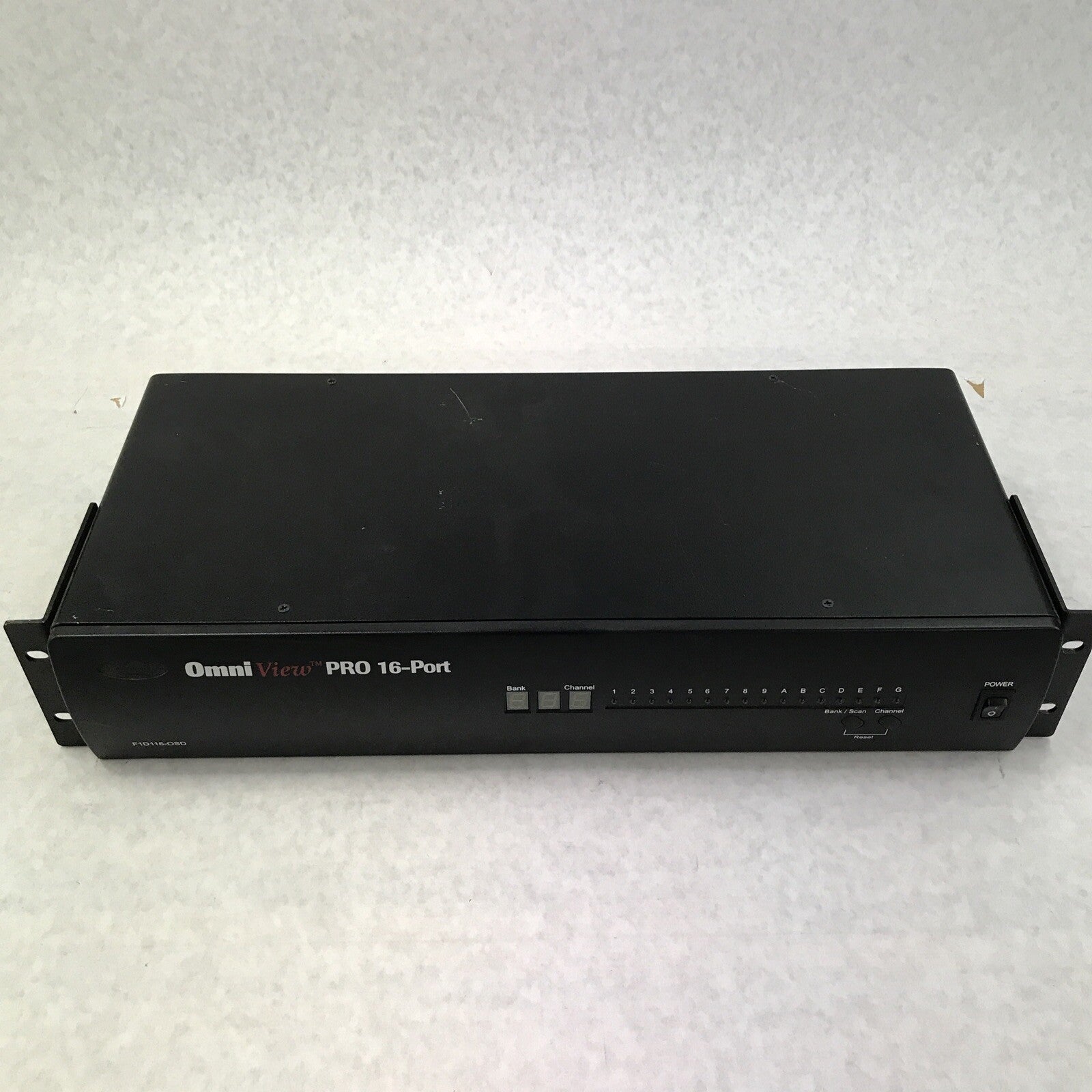 Belkin F1D116-OSD Omni View Pro 16-Port KVM Switch Box0