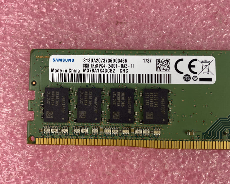Samsung M378A1K43CB2-CRC 2X8GB PC4-2400T Lot of 2