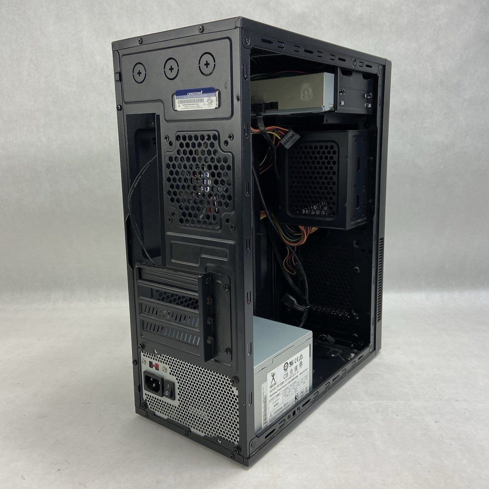 CybertronPC Evoke-GT7 MATX Mini Tower Computer Case Power Man IP-S350CQ2-0 H 3509