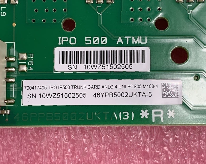 Avaya IP Office IP500 ATMU Trunk Card - Untested