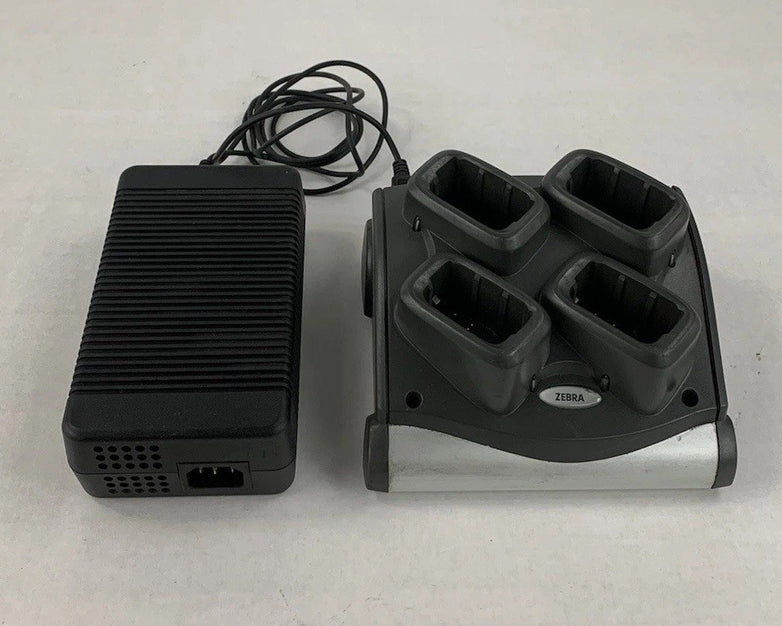 Symbol SAC9000-4000 4-Bay Battery Charger w/PWRS-14000-241R Power Supply