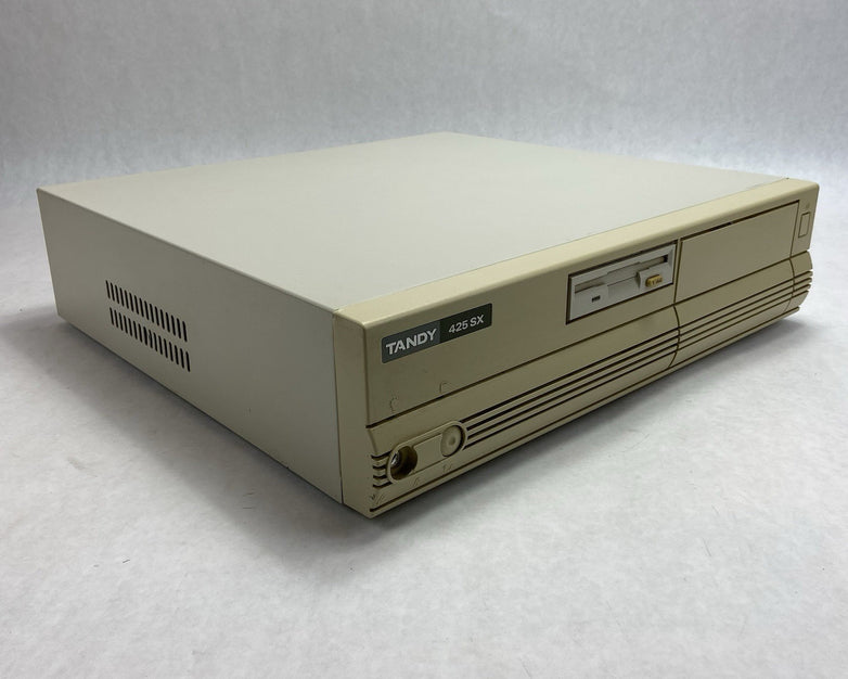 Tandy 425 SX DT Intel 80486SX + 487SX 25MHz 8MB RAM No HDD No OS Bad Batt Tested