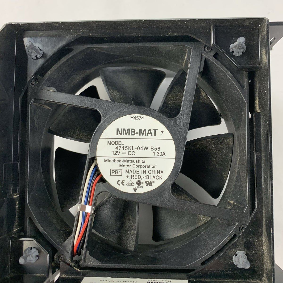 NMB-MAT 4715KL-04W-B56 12V DC 1.30A Fan - Untested6