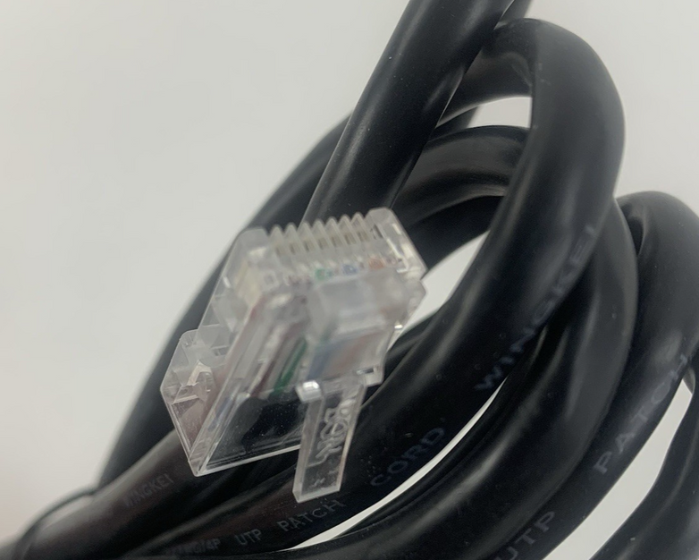 Sangoma RJ45 6.8 Foot Black Ethernet Cable Lot of 10
