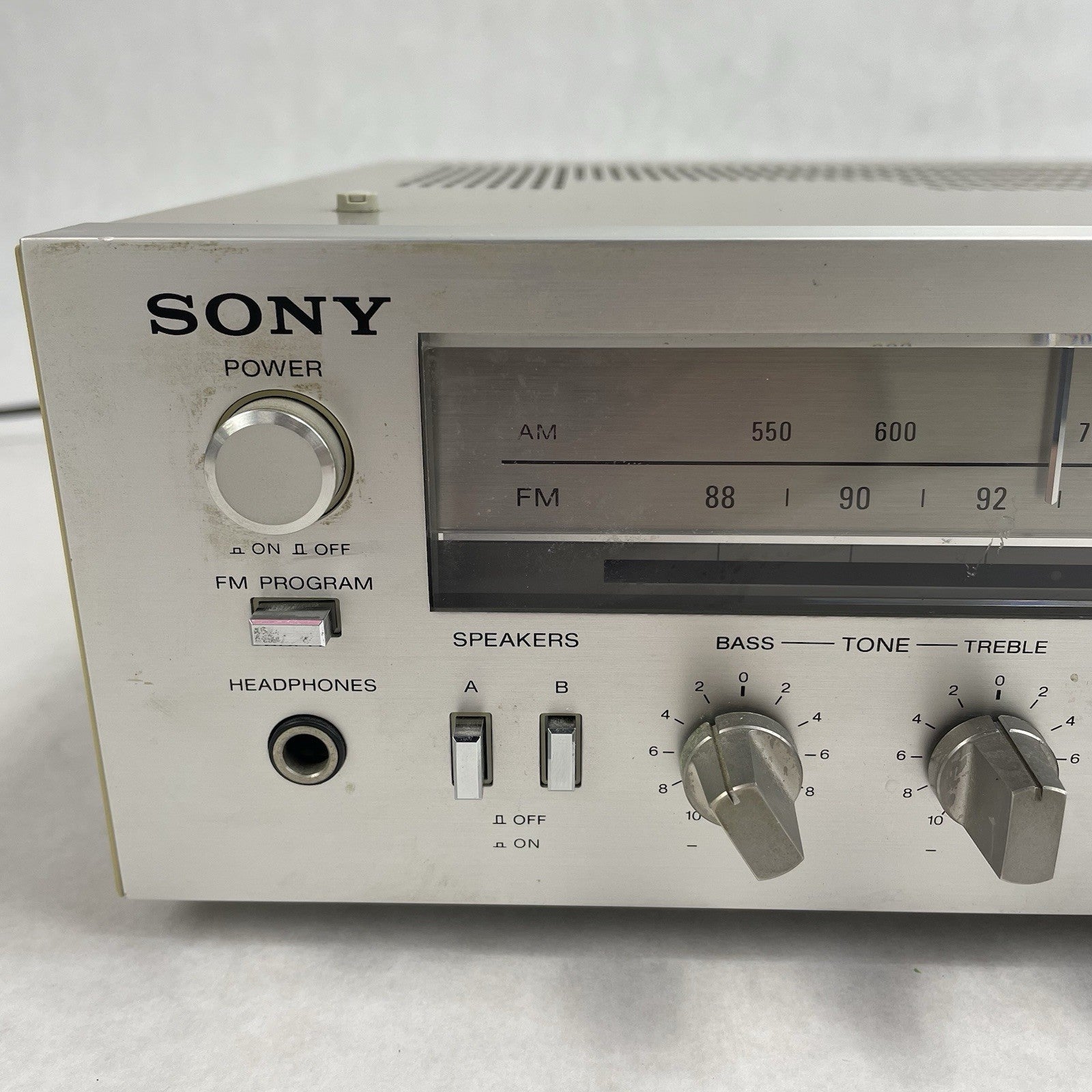 SONY STR-V15 Stereo Receiver Programmable Presets Tested