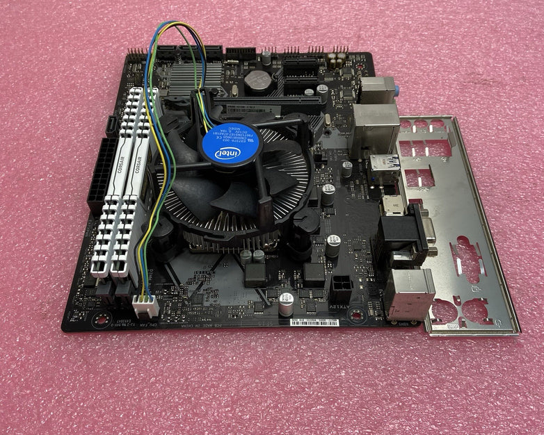 ASUS Prime H310M-E R.2 Motherboard Intel Core i5-9400 2.9GHz 16GB RAM w/IO Shiel