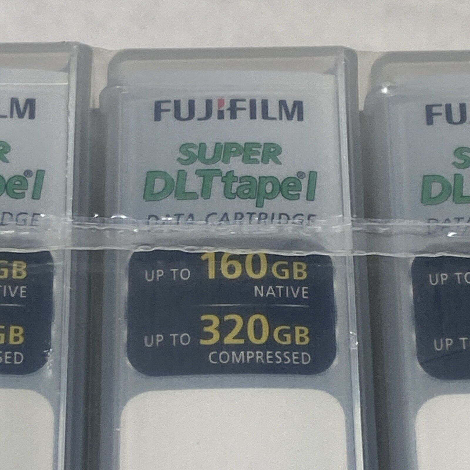 Lot of 5 Fujifilm Super DLT Tape 1 160GB Native 320GB Compressed