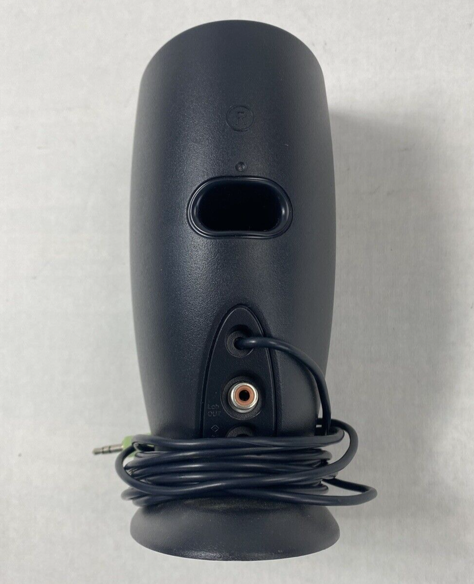 Altec Lansing Desktop Speakers Grey Tested No Power Cord