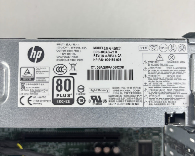 HP ProDesk 400 G4 SFF Desktop i5-7500 3.4 GHz 8GB DDR4 4 GB RAM No OS No HDD